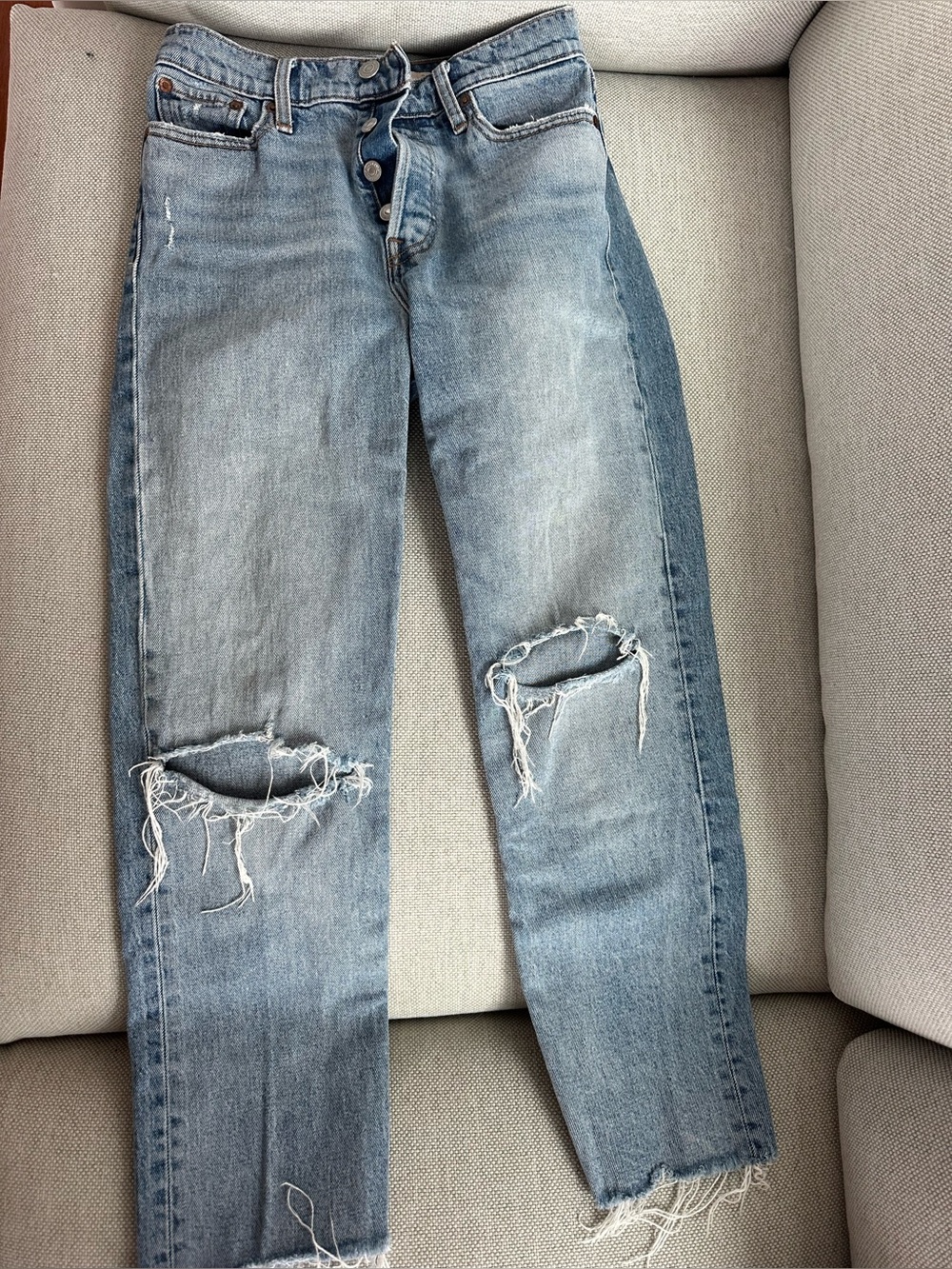 Levi’s cropped wedgie